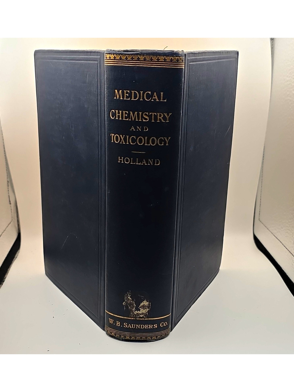 A Text-Book of Medical Chemistry & Toxicology Holland HC Illus Rev 1911